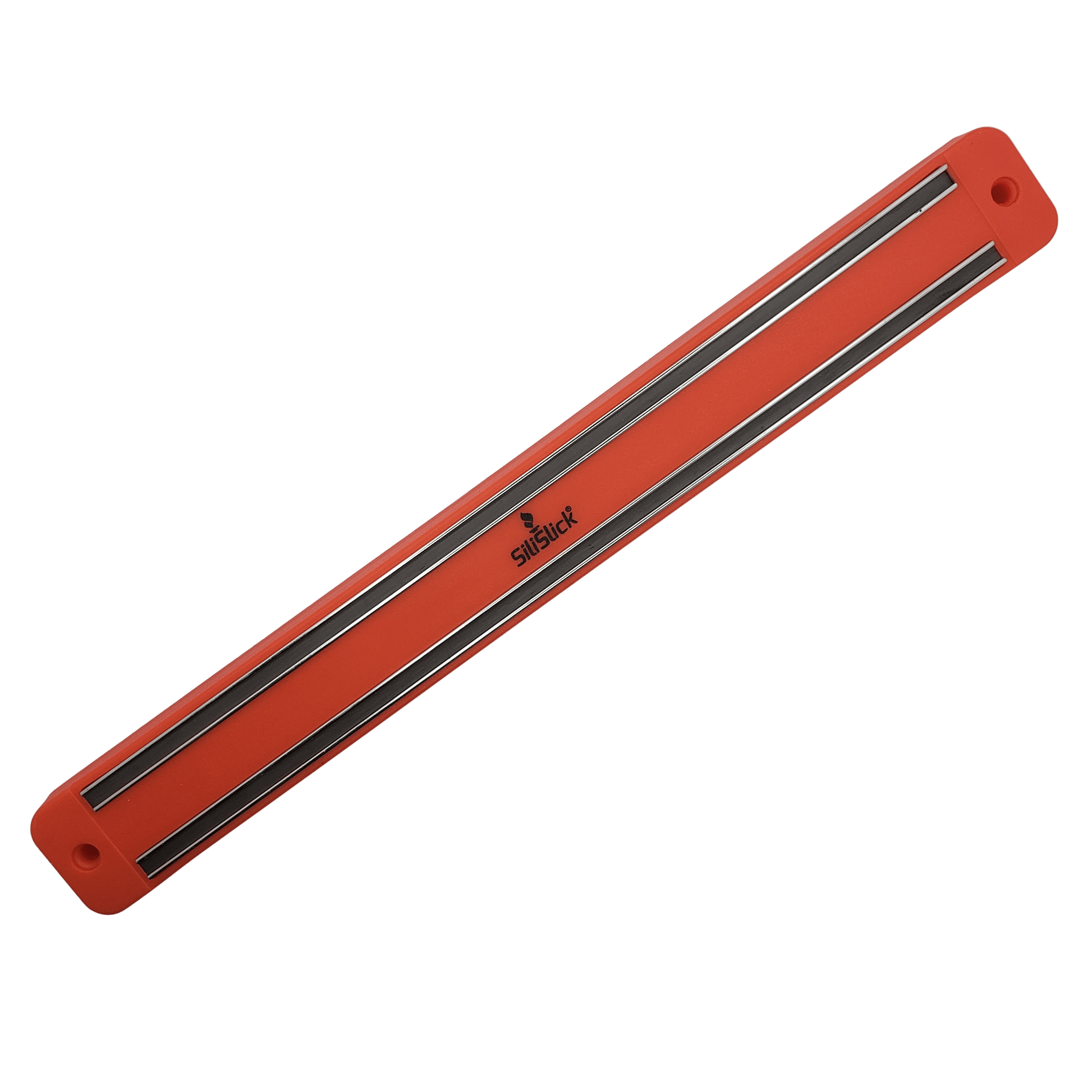 Kitchen Knife Set Kit | Red Handle & Red Magnetic Rack