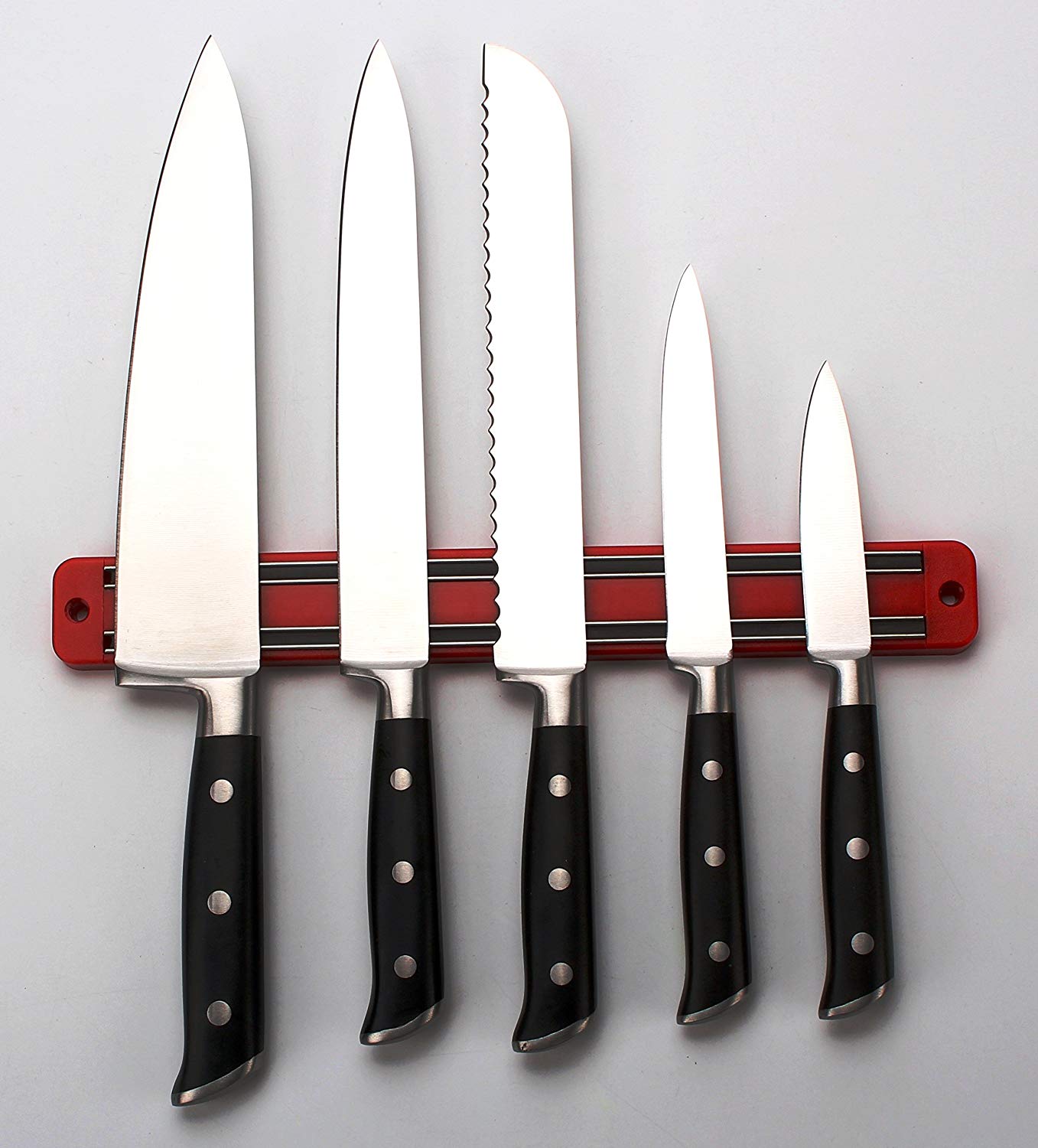 Magnetic Knife/Tool Rack - 3 Red